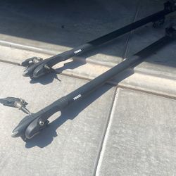 Thule Roof Bike Rack x2