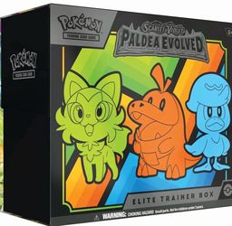 Pokémon TCG: Scarlet & Violet - Paldea Evolved Elite Trainer Box 9 Packs