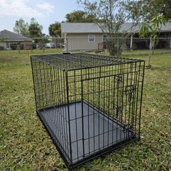 Large Dog Cage With Rubber Matt