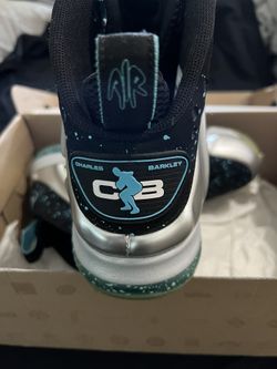 Barkley Posite Max     Metallic Silver /  Gamma Blue 