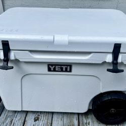 Used Yeti Tundra Haul Wheeled Cooler
