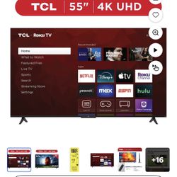 TCL 55 Inch 4K UHD
