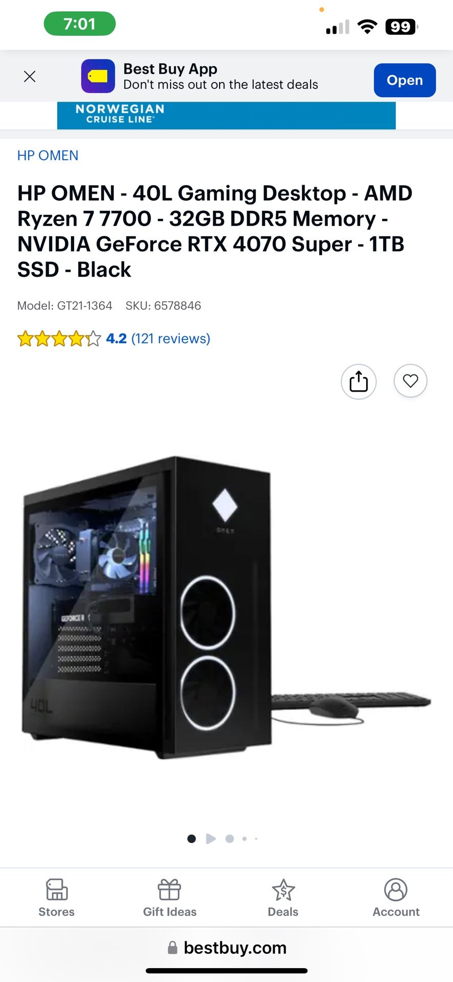 4070 Omen Pc For Sale