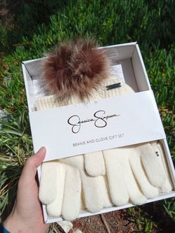 Matching Beanie and Glove Set