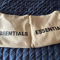 Essentials Hoodie Size Large 