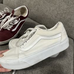 2 Pairs Of vans Shoes