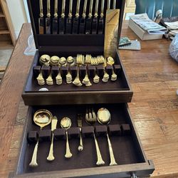 Gold Silverware For Sale