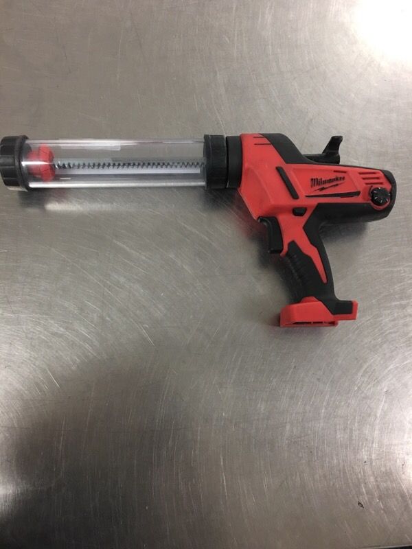 Milwaukee caulk & adhesive gun 2640-20