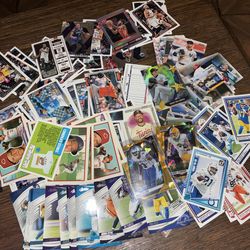 Mix of Baseball , Basketball , Football cards