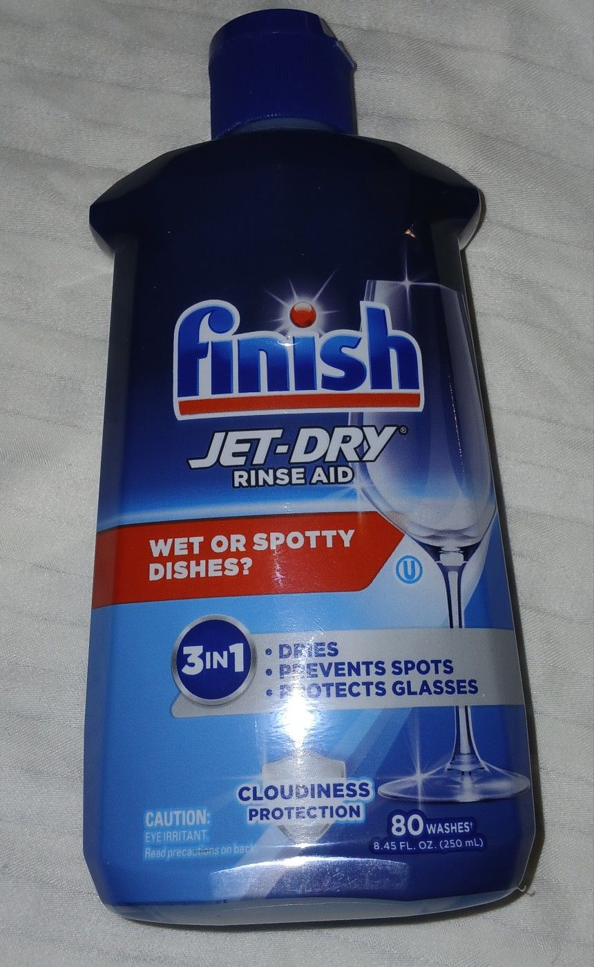 New Finish Jet Dry Rinse Aid
