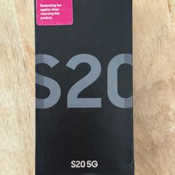 📱 Samsung Galaxy S20 5G – 128 GB – T-Mobile – Brand New in Box 📱