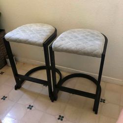 Light grey stools