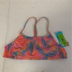 Speedo Women’s Standard Swimsuit Top Bikini Endurance Strappy Back Demi,   Sz XL.             Sol