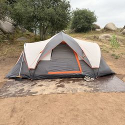 Mobihome 6-person Tent for Family Camping Quick Setup, Instant Pop Up Dome