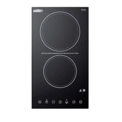 Summit 2-Burner Electric Cooktop