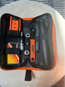BOY Complete Bike Repair Tool Kit with Pump & Carrying Bag