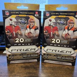 2020 Panini Prizm NFL Football Hangars (2) 