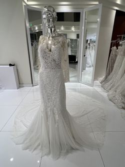Mermaid, Semi-Mermaid Wedding Dress #39 - 5 Star Bridal store closing sale, $5K dresses for only $750
