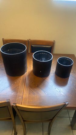 Flower pots 3pcs Set