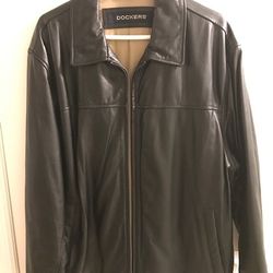 Dockers Leather Jacket  LT