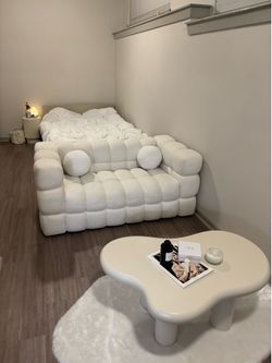 Modern Bubble Sofa and Cloud Coffee Table Set