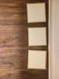 Wall art made of wood