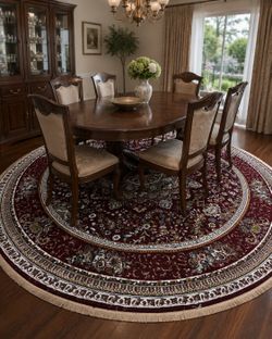 160’ cm x 160’cm Round Rugs