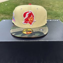 Tampa Bay Buccaneers New Era Fitted 7 1/2