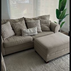Sofabed Set, Armchair, & Ottoman 
