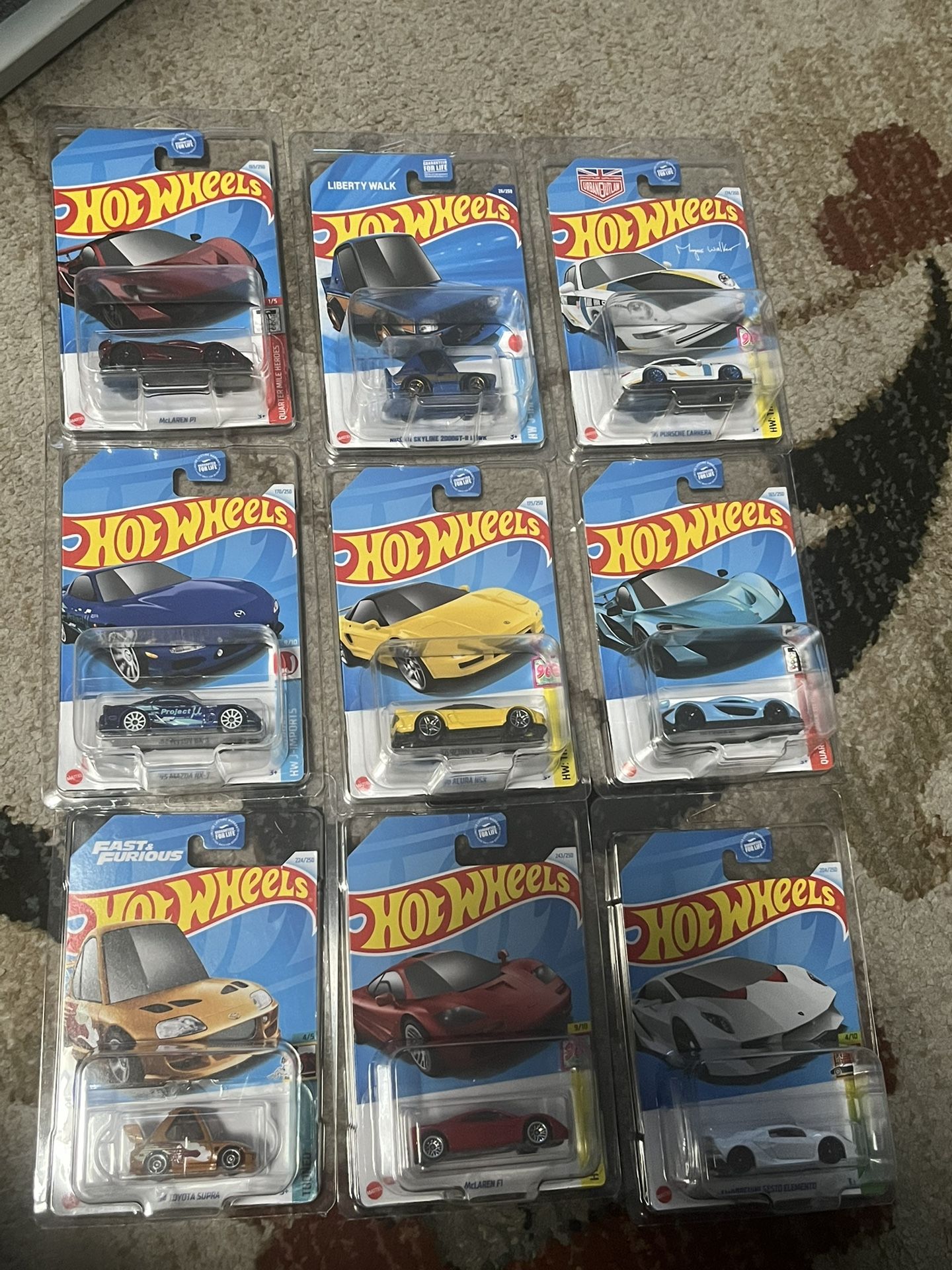 Hot Wheels Super Car Lot