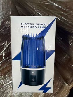 Portable electric mosquito trap lamp