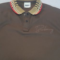 Men's Burberry Polo Shirt Xl $225 Pickup In Oakdale 