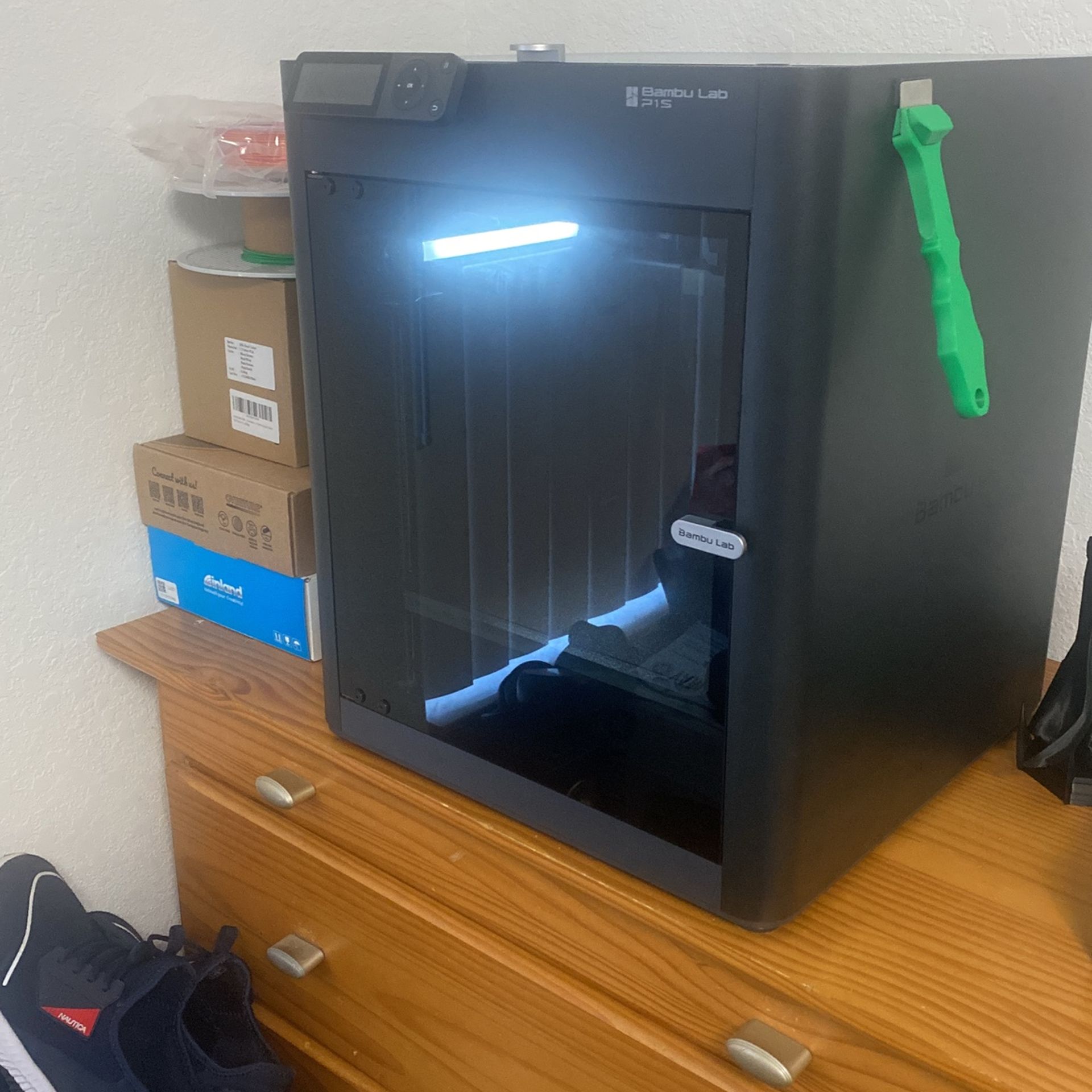 Bambu Lab P1S 3D Printer And Filaments