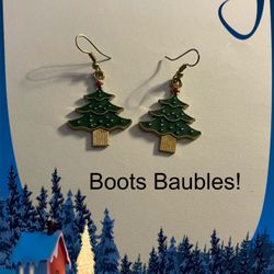 Christmas Tree Earrings