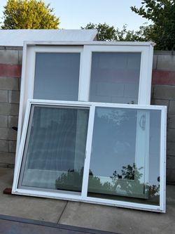 White Vinyl Sliding Door & Window