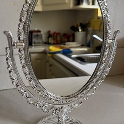 Electroplated Vintage Double-Sided Mirror