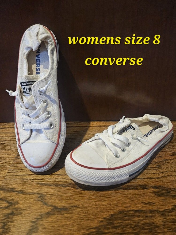 Womens Size 8 Slip On Converse