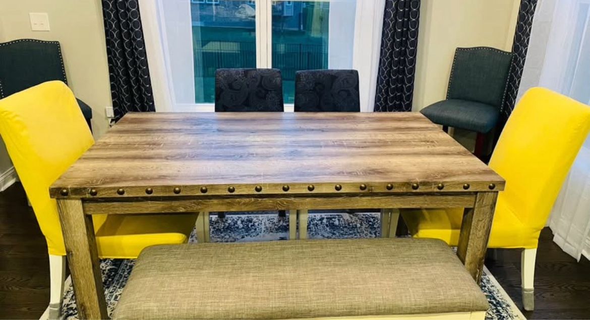 Dining Table With 4 Chairs And Cover