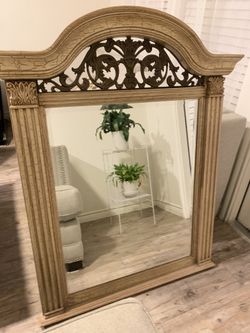 Antique Heavy Mirror