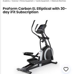ProForm Elliptical/Exercise machine