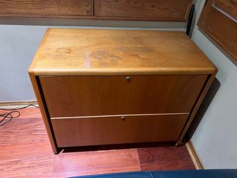 2-Drawer Lateral Wood File Cabinet