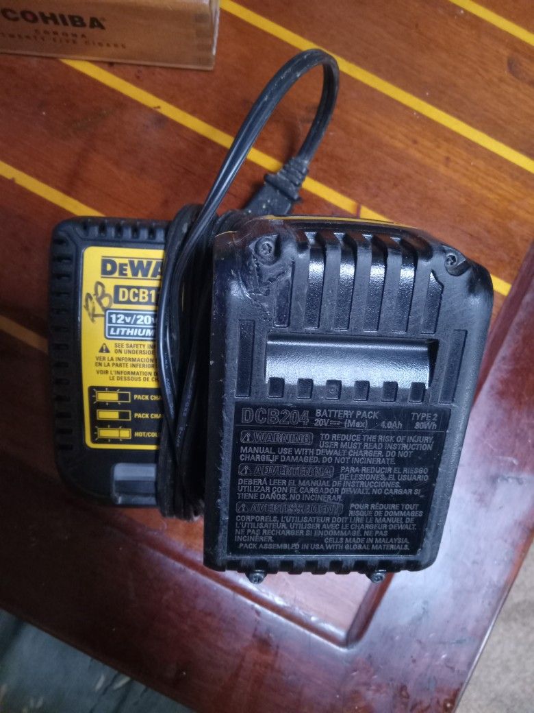 DeWalt Battery & Charger
