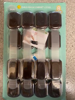 Child Proof Cabinet Locks 8 Pack