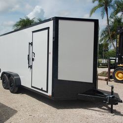 Spartan 7 × 16 Enclosed 7k Cargo Trailer