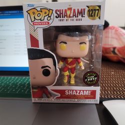 Shazam! 1277 Funko Pop Limted Edition Glow CHASE