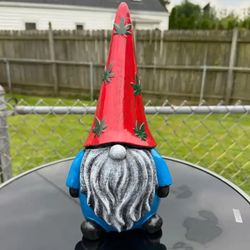The Gnome With Leaf Hat
