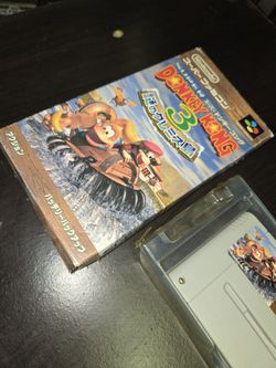 Donkey Kong Country 3 SUPER FAMICOM 