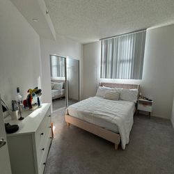 Bed Frame and Mattress Set
