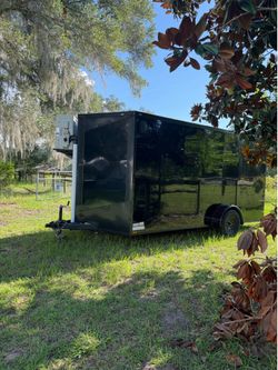 2025 7x14 Enclosed Trailer – Like New