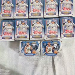 Baseball/Basketball Unopened Sports Cards